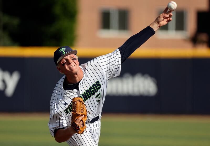 Timpanogos’ Billy Bird throws a pitch