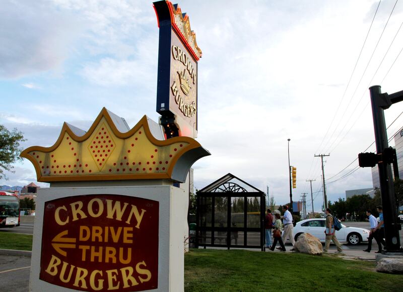 Crown Burgers in downtown Salt Lake City.