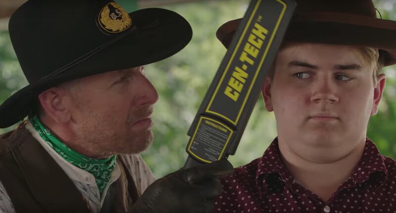 A scene from the film "Trek," premiering at the LDS Film Festival.