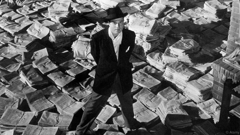 Orson Welles co-wrote, directed and stars in “Citizen Kane” (1941), considered to be among the best movies ever made.