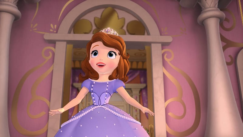 Sofia the First: One Upon A Princess" - Disney introduced its first little girl princess with the debut of "Sofia the First: Once Upon A Princess," an enchanting, music-filled animated Disney Junior television movie for the whole family on Disney Junior,