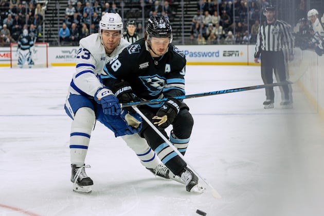 Mammoth end Maple Leafs’ 10-game streak in blowout fashion