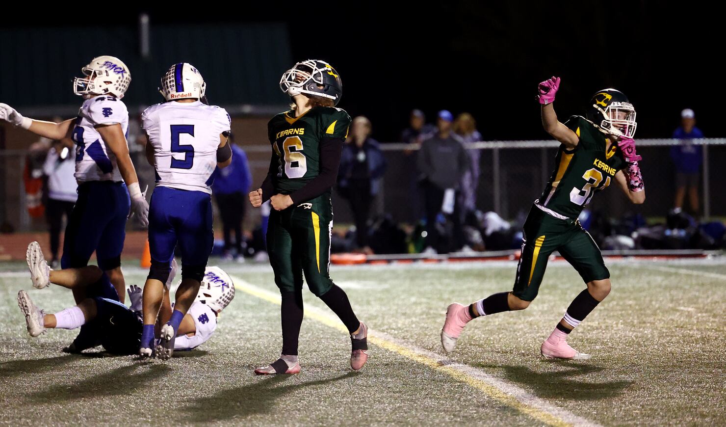 High school football Kearns pulls out exciting overtime win over