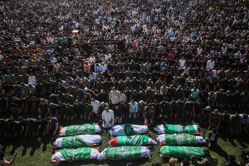 A cease-fire took effect early Friday, May 21, 2021, after 11 days of heavy fighting between Israel and Gaza’s militant Hamas rulers that was ignited by protests and clashes in Jerusalem.
