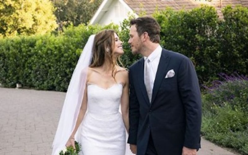 Chris Pratt and Katherine Schwarzenegger officially tied the knot on Saturday.