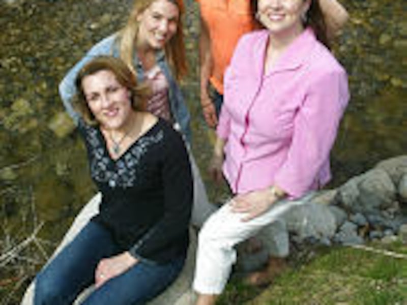 Members of Providence are, clockwise from bottom left, Katharine Matis Adams, Karilyn Johnson, Camille Aagard and Kelly Shepardson.