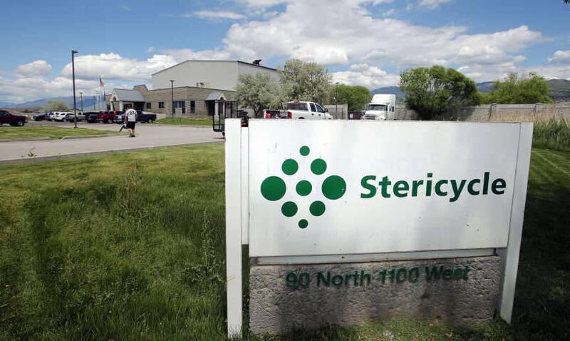 Stericycle medical waste incineration plant in North Salt Lake City  Thursday, May 30, 2013.
