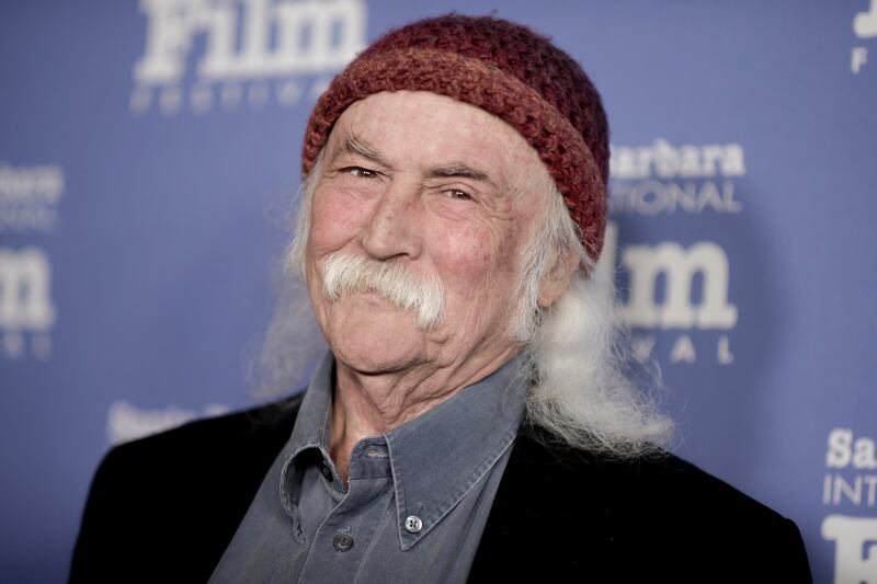 David Crosby attends the Maltin Modern Master Award ceremony at the 32nd Santa Barbara International Film Festival on Feb. 2, 2017, in Santa Barbara, California.