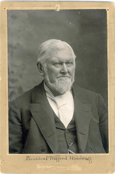 The Genealogical Society of Utah was created on Nov. 13, 1894, under the direction of Wilford Woodruff, the fourth president of The Church of Jesus Christ of Latter-day Saints.