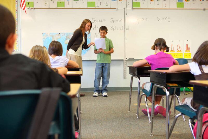 Teachers say they are grouping students of similar abilities with each other inside classrooms and schools are clustering pupils with like interests together, according to a review of federal education surveys.