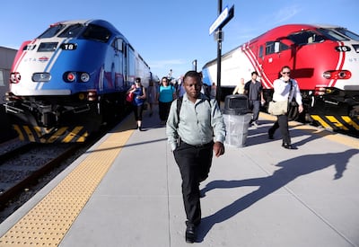 Ashraf Kambere commutes to the Utah International Charter School in South Salt Lake on Tuesday, June 5, 2018. His commute takes two hours and 24 minutes each way, with three buses, two trains and walking.