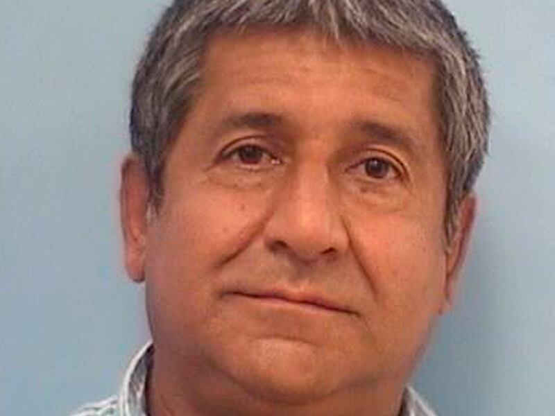 This photo released Tuesday, Aug. 9, 2022, by the Albuquerque Police Department shows Muhammad Syed. Syed, 51, was taken into custody Aug. 8 in connection with the killings of four Muslim men in New Mexico.