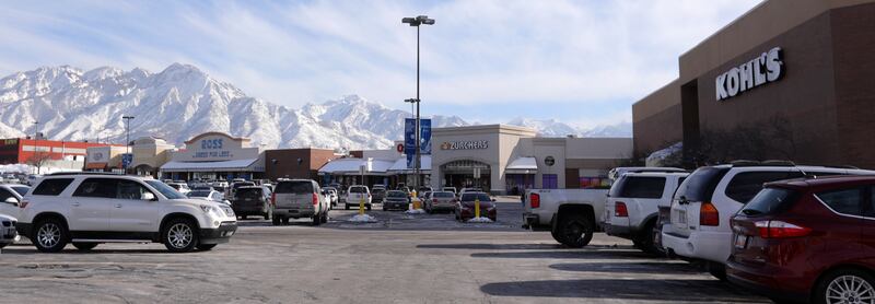 Brickyard shopping center in Salt Lake City on Friday, Feb. 8, 2019.