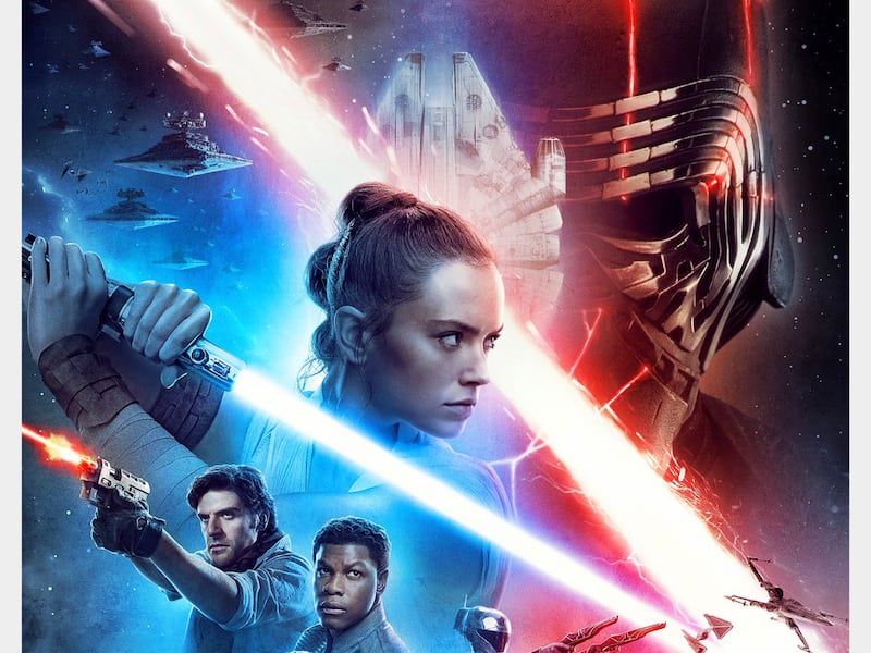 A look at the “Rise of Skywalker” poster.