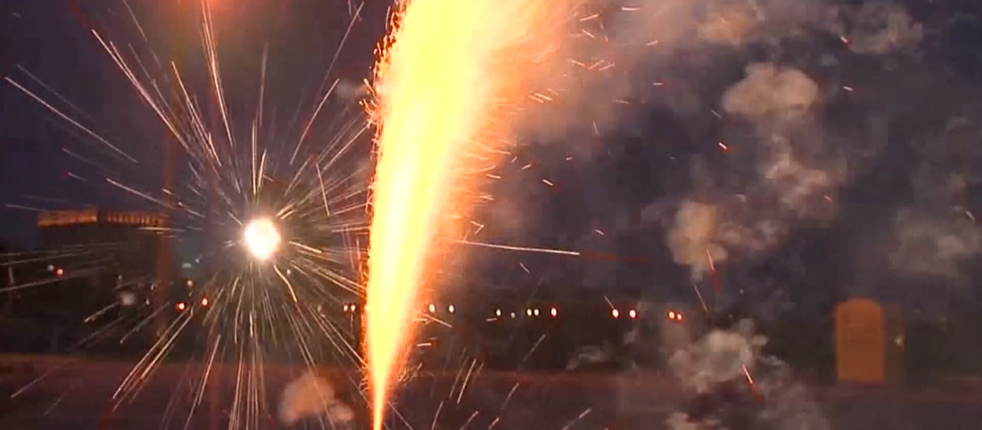 Fireworks mark the summer but are a fire danger during severe drought.