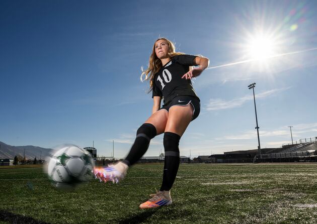 For club and country, Green Canyon’s Chloe Sadler enjoyed banner year, named Deseret News 2025 Ms. Soccer winner