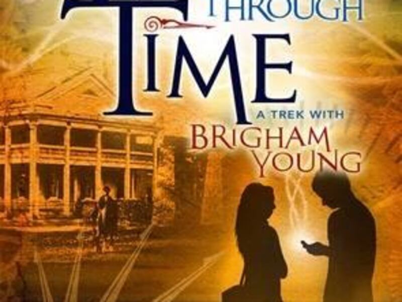 "Texting Through Time: A Trek with Brigham Young" by Christy Monson is about two siblings who accidentally trigger the experimental time-travel app and land at Brigham Young's side.