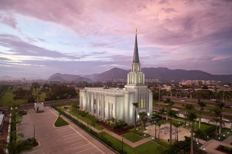 The Rio de Janeiro Brazil Temple will have a public open house and be dedicated in 2022.