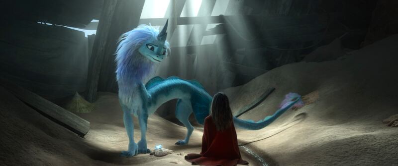 RAYA AND THE LAST DRAGON — Sisu is a magical, mythical, self-deprecating dragon.