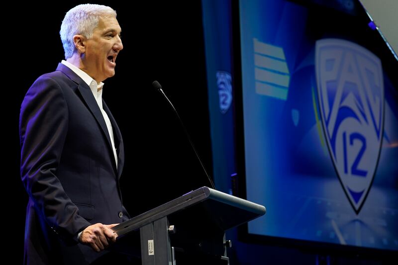 Pac-12 Conference commissioner George Kliavkoff will give his address to kick off Pac-12 football media day on Friday.