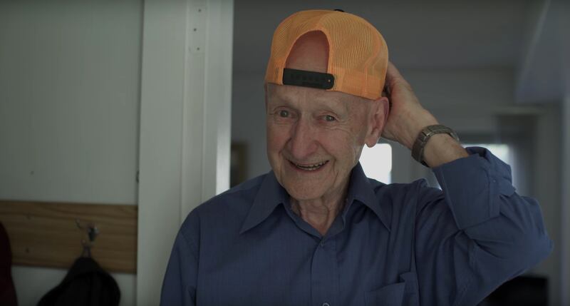 John Carter has inspired many after a video of his active lifestyle has gone viral.