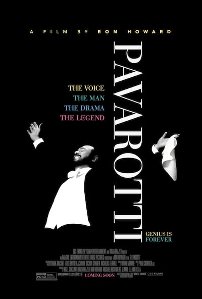 Ron Howard's newly released documentary "Pavarotti" is showing at Broadway Centre Cinemas in Salt Lake City.