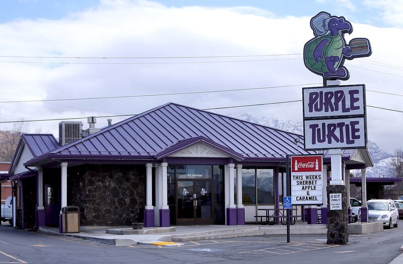 The Purple Turtle is pictured in Pleasant Grove on Thursday, Feb. 15, 2018. The restaurant is celebrating it's 50th anniversary