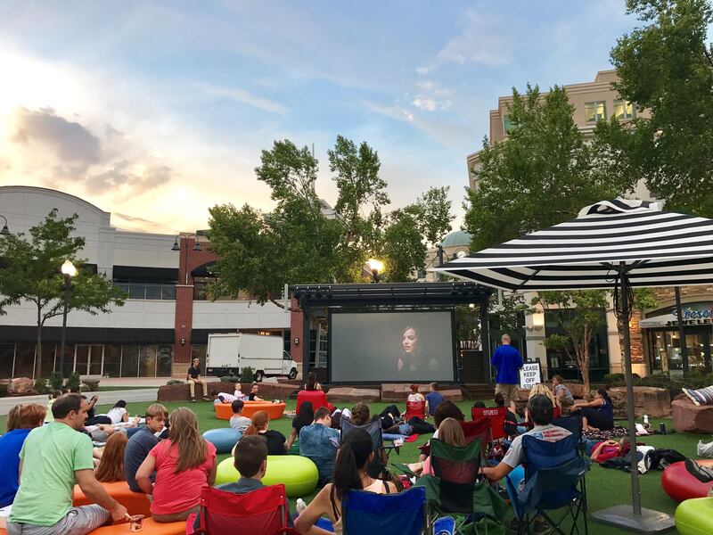 The Gateway in Salt Lake City will host outdoor movies every Wednesday night, June 12-Aug. 14, at the Olympic Plaza
