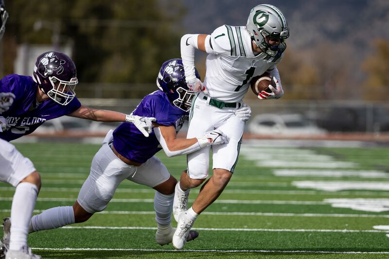 High school football Olympus overpowers Box Elder to advance to 5A