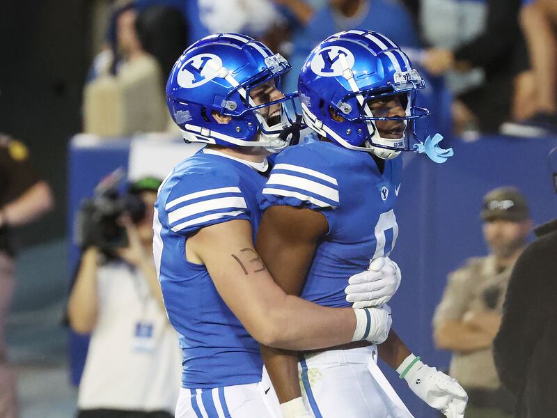 BYU wide receiver Kody Epps is one of the Cougars’ top returners as BYU prepares for its first season in the Big 12 Conference.