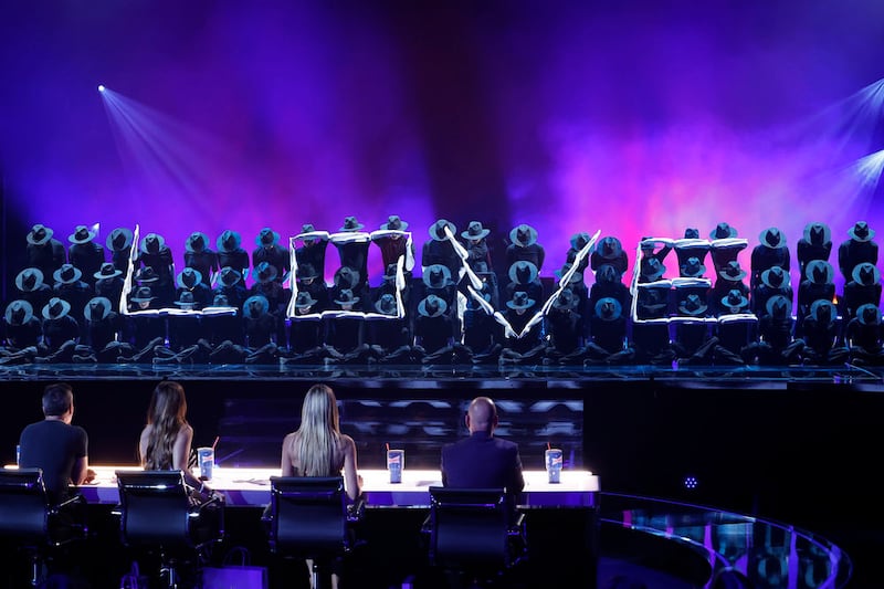 Murmuration performs during the “AGT” live shows.