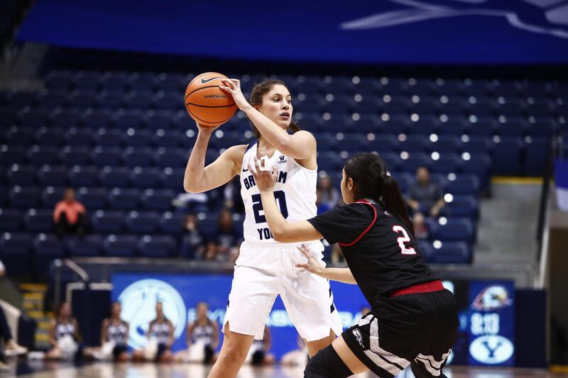FILE: Casssie Broadhead Devashrayee scored 21 points Saturday vs. the Georgia Bulldogs.