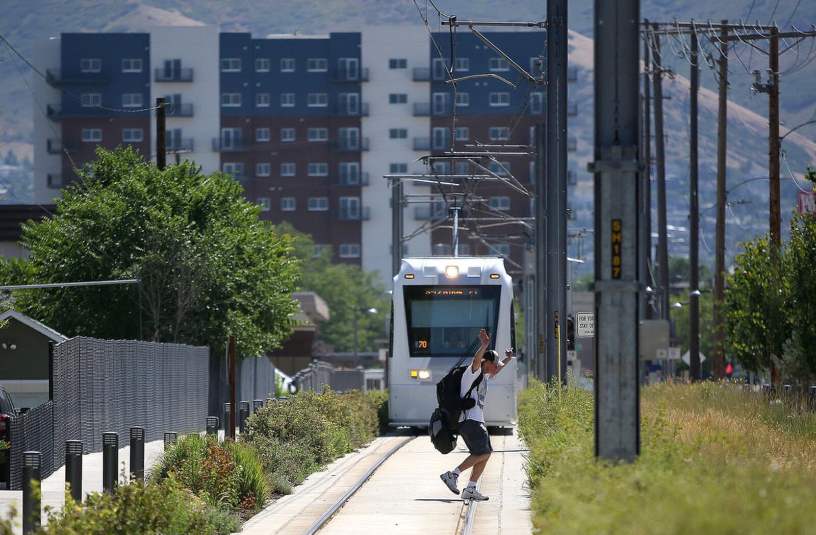 Extra S-Line track will help reduce wait time at stations – Deseret News