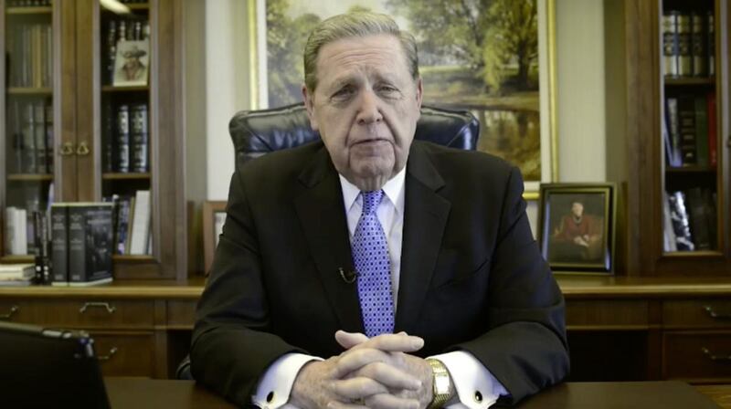Elder Holland posted his first answer to a Face to Face question in a Facebook video.