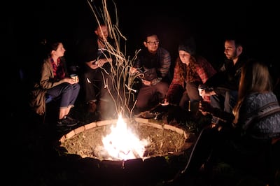 Dave and Ilyssa Kyu spent months traveling, camping and living in a car in six national parks, gathering stories, poems and legends for their book, "Campfire Stories: Tales from America's National Parks."