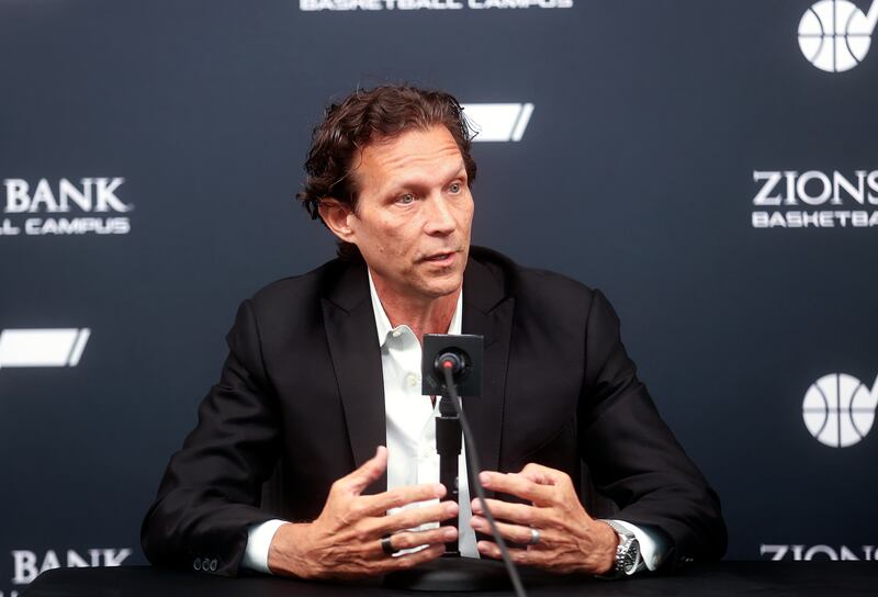 Former Utah Jazz head coach Quin Snyder talks about his resignation on Monday, June 6, 2022.