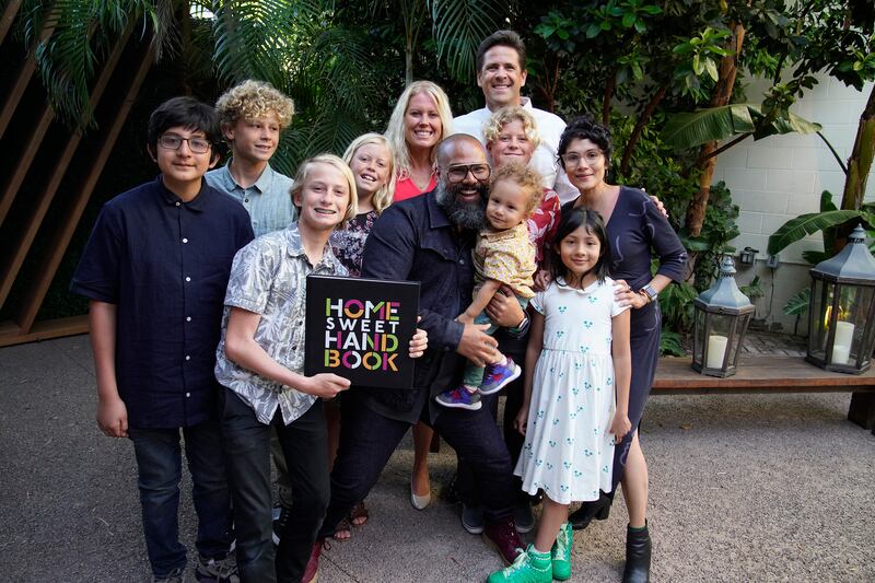 An episode of NBC’s “Home Sweet Home” featured the Baltzer and Silverstein families.