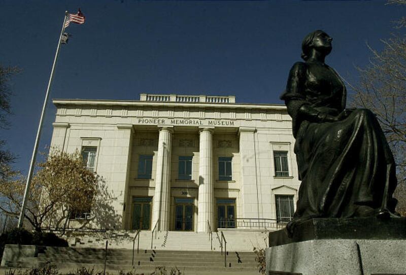 Mormon pioneer items are housed in the DUP museum in Salt Lake.