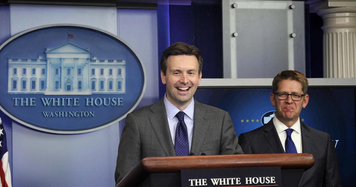 Goodbye Secretary Obama says goodbye to White House press secretary – Deseret News