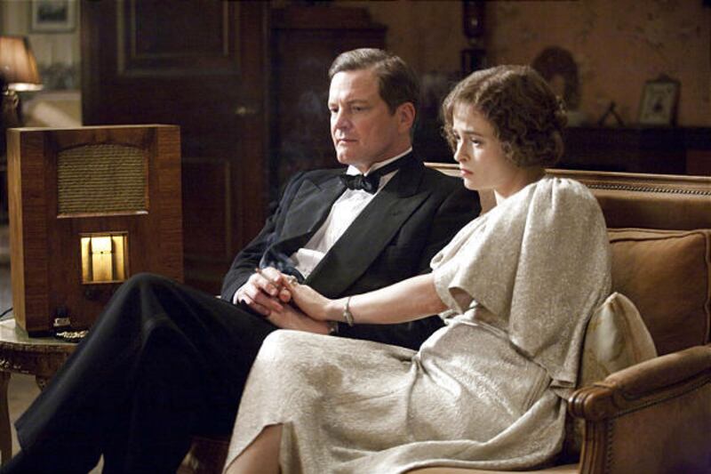Colin Firth as King George VI and Helena Bonham Carter as Queen Elizabeth in "The King's Speech." Those who stutter, like the late king, can learn to manage their speech.
