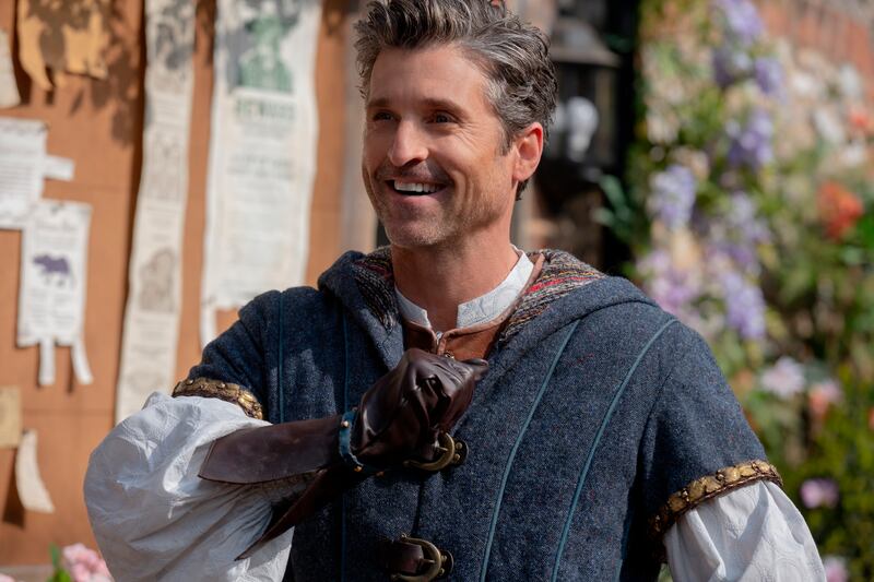 Patrick Dempsey in a scene from “Disenchanted.”