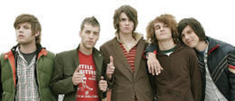The Academy Is . . . formed in 2002, although it is currently missing its drummer, who is down with mono.