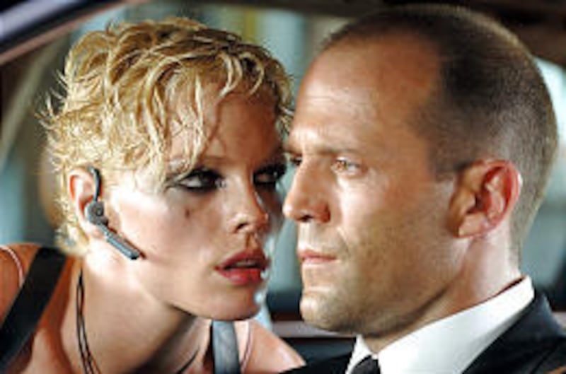 Kate Kauta and Jason Statham star in "Transporter 2."