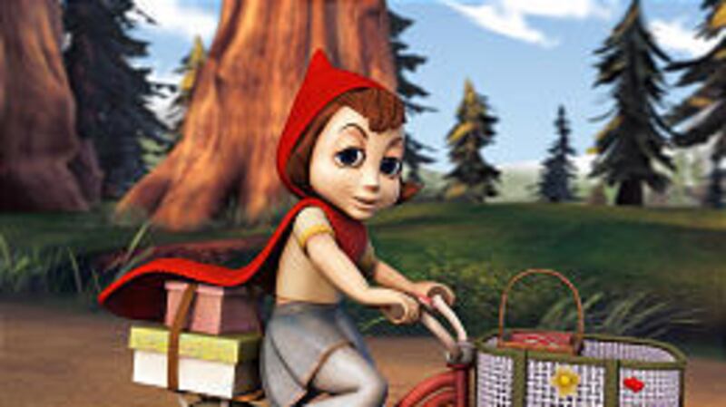 Anne Hathaway provides the voice for Little Red Riding Hood in the animated movie "Hoodwinked!"