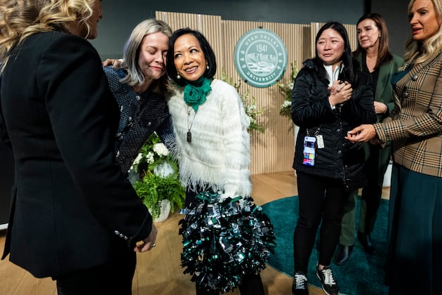 After a year of grief, UVU's president will step down