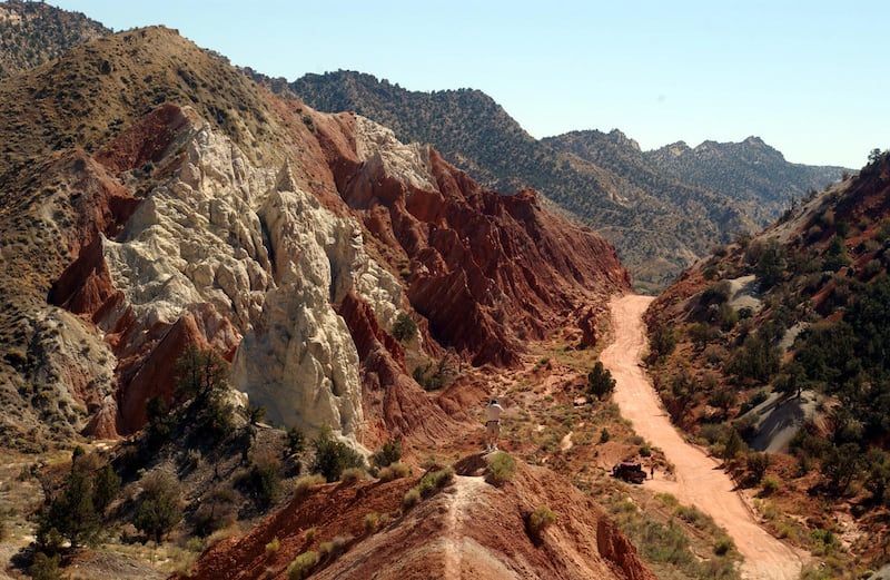 Cottonwood Canyon in the Grand Staircase-Escalante National Monument is pictured on Sept. 14, 2003.