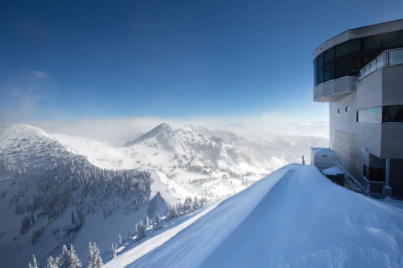 Snowbird Resort unveiled its newest addition Saturday with the grand opening of a new restaurant and shopping outlet in an unlikely location: on top of 11,000-foot Hidden Peak. (Photo: Matt Crawley)