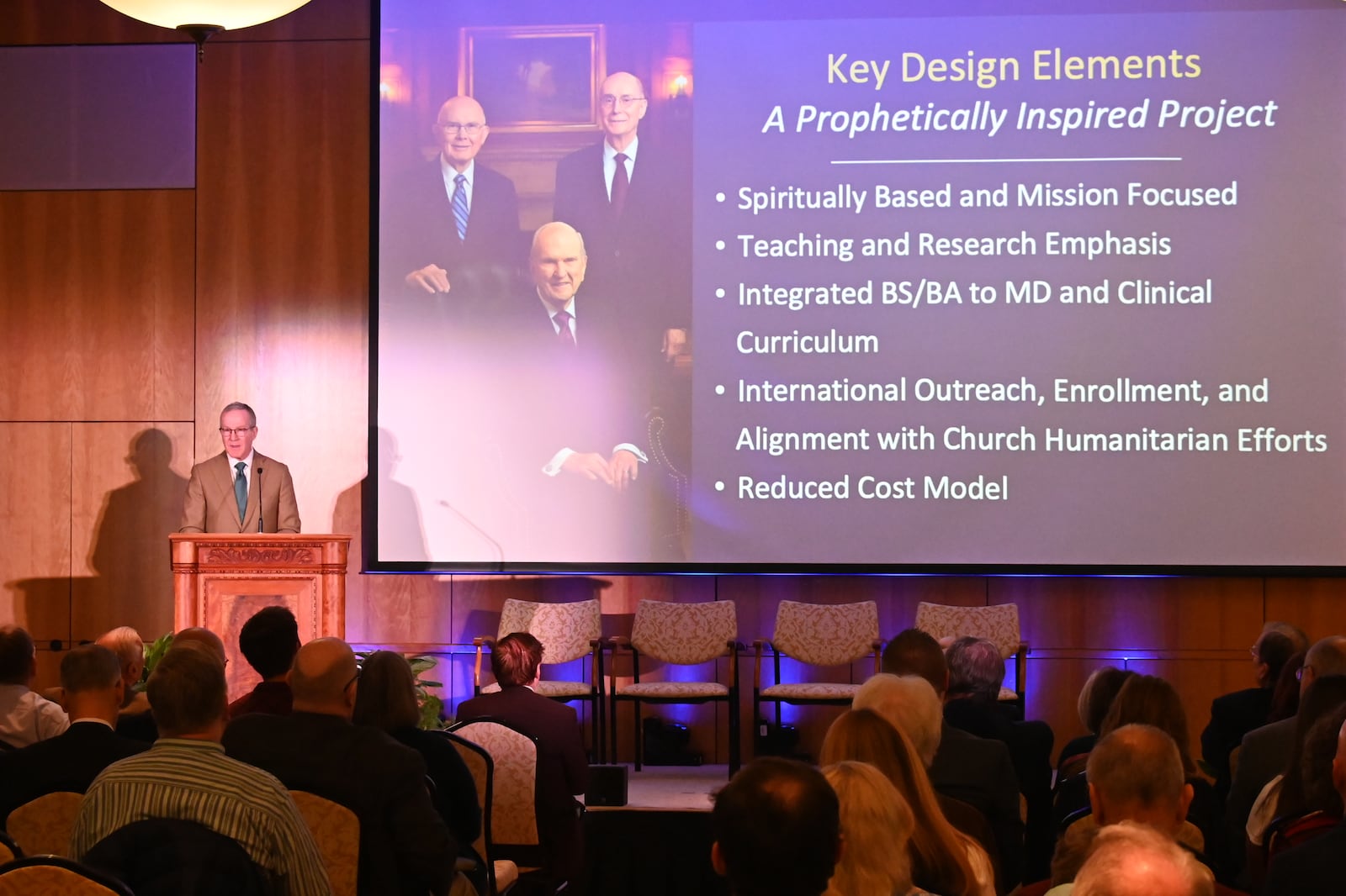 See the 5 goals the First Presidency set for BYU's medical school