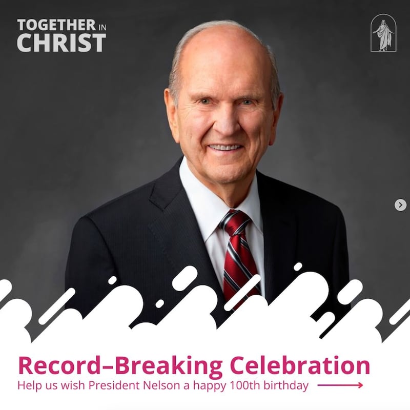 The 2024 Utah Area YSA Conference will write 100th birthday messages to President Russell M. Nelson.