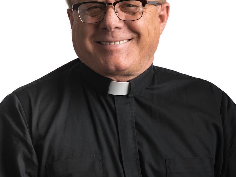 The Rev. Andrzej Skrzypiec, of Saint Ambrose Catholic Church in Salt Lake City.